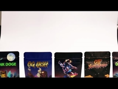 Tas Kemasan Tembakau Pet Aluminium Komposit Kelembaban Proof Zipper Bag