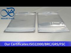 kantong berdiri aluminium foil bening