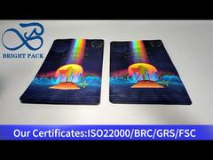 Kantong ritsleting berdiri