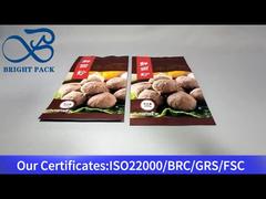 Kantong zipper berdiri untuk bakso daging sapi