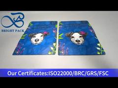 Makanan Hewan Stand Up Zipper Bag