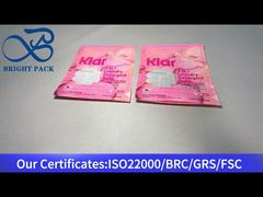 kantong bola deterjen cucian dengan jendela bening