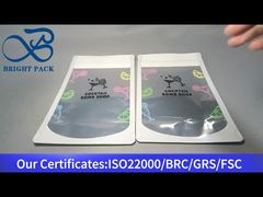 berdiri kantong ziplock dengan jendela bening