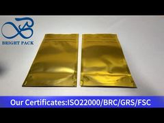 tas mylar tahan anak custom emas