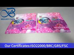 tas ziplock berdiri ungu untuk pod deterjen laundry