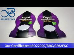 Kantong stand-up berbentuk untuk kemasan makanan