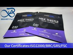 tas stand up komposit aluminium foil hitam