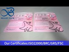 kantong ritsleting berdiri merah untuk kantong deterjen cucian