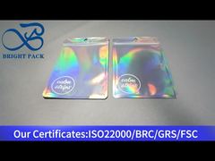 kantong laser plastik kecil dengan bukaan mudah robek