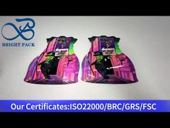 kantong tahan anak Cina berbentuk tidak beraturan dengan cetakan dua sisi