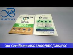 tas kemasan makanan stand up coklat untuk makanan anjing