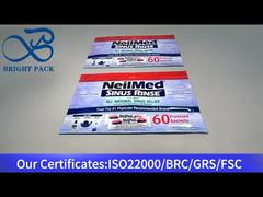 kantong plastik ungu berdiri yang dapat ditutup kembali