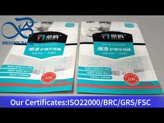 kantong plastik khusus yang dapat ditutup kembali untuk flosser gigi