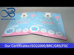 kantong plastik alumunium stand up biru untuk laundry pod 450g