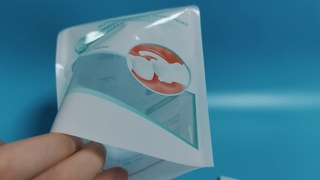 Benang Gigi Pilihan Ritsleting Tas Sanitasi Kedap Udara Massal untuk Merek Perawatan Mulut