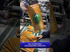 Tas Mylar Bukti Bau: Grosir B2B Bukti Anak yang Dapat Ditutup Kembali Sesuai dengan Makanan Aman