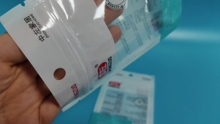 Floss Packaging Bag Sanitary Massal yang Dapat Ditutup Kembali untuk Merek Perawatan Mulut