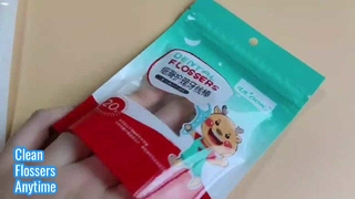 Tas Ritsleting Plastik Kedap Udara untuk Penyimpanan Benang Gigi & Kebersihan Mulut Perjalanan