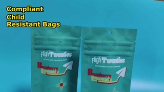 Tas Gulma Massal Tahan Anak Sesuai Pesanan AS untuk Merek Ganja