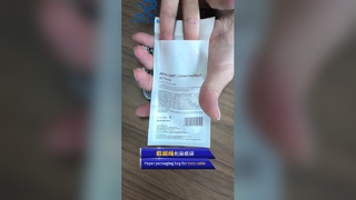 Tidak Ada Kantong Kertas Plastik Tas Paket Produk Kecantikan Kosmetik yang Dapat Didaur Ulang Secara Biodegradable
