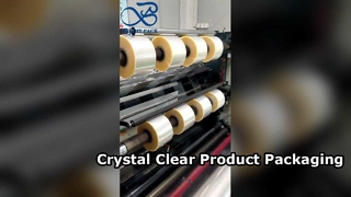 Film Gulungan Kemasan Transparan Gulungan Film Paket Fleksibel Food Grade Kejelasan Tinggi