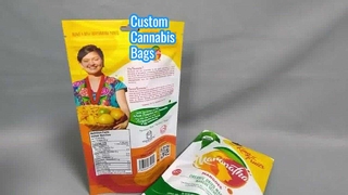 Kantong Plastik Zip Cetak Kustom untuk Grosir Ganja