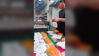 Kantong Keamanan Pangan yang Disesuaikan Kantong Makanan Logo Merek Cetak Kustom