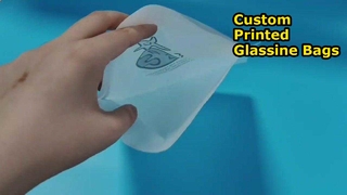Grosir kantong kertas glassine pencetakan pabrik Cina yang dapat disesuaikan