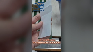 Kantong Kertas Glassine Tahan Debu: Cetak Khusus untuk Apotik & Merek Kain