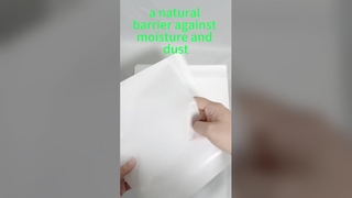 Tas Kaca Translucent yang Bisa Dihancurkan Dengan Segel Sendiri Untuk Kemasan Pakaian