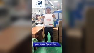 40g Kantong Kertas Kaca Biodegradable Perekat Diri untuk Kemasan Pakaian