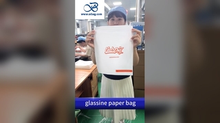 Grosir Kantong Kertas Glassine Biodegradable 40g dengan Strip Perekat Mandiri untuk Merek Sadar Lingkungan