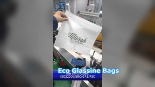 Kantong Kertas Glassine Biodegradable: Grosir B2B Bersertifikat FSC Kustom Tahan Minyak