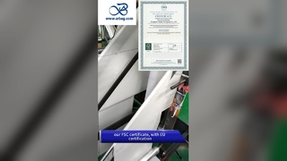 Tas Kertas Kaca Buram Cetak Kustom dengan Pita Perekat Mandiri untuk Kemasan Ramah Lingkungan