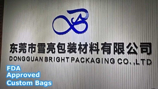 Grosir Kantong Plastik Logo Kustom yang Disetujui FDA