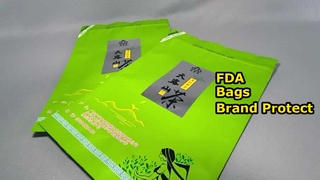Kantong Plastik Cetak yang Dapat Ditutup Kembali Sesuai FDA