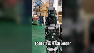 Film Gulungan Kemasan Makanan Film Pelestarian Kesegaran Food Grade Penghalang Tinggi