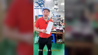 Tampilan Rak Stabil Tas Kopi Bawah Datar Food Grade Untuk Merek Kopi