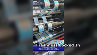 Film Gulungan Kemasan Makanan Ringan B2B Grosir Makanan Aman Penghalang Segel Panas Kustom