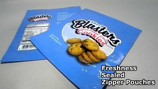 Kantong Penyimpanan Makanan Ritsleting Tahan Lembab