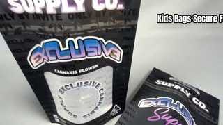 Tas ritsleting kunci anak-anak yang disesuaikan