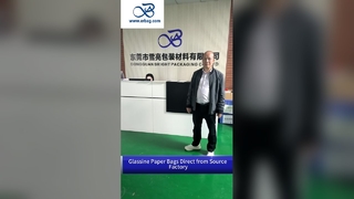 Kantong Kertas Glassine Bersertifikat FSC - Kemasan Food Grade Tahan Bocor dengan Cetakan yang Dapat Disesuaikan