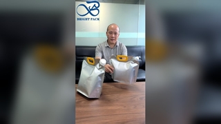 kantong cerat berdiri Kantong Paket Cairan Kedap Udara Food Grade Anti Bocor