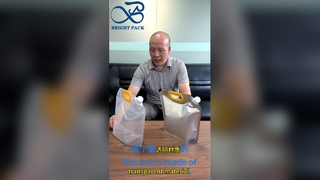 Kantong Cerat Transparan Tebal Kantong Kemasan Cairan Food Grade Anti Bocor