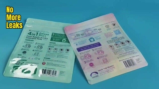 Kantong Ritsleting Plastik Polong Deterjen Binatu Anti Bocor untuk Penggunaan Penyimpanan Rumah Tangga