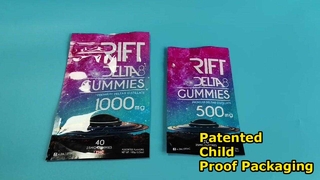 Tas Ziplock Bukti Anak Ukuran Khusus yang Dipatenkan AS untuk Kebutuhan Kepatuhan Ganja