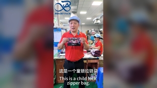 Tas Kemasan Ganja Paten AS Penyimpanan Aman Tahan Bau dan Tahan Anak