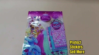 Kantong Plastik Pelindung Bening untuk Penyimpanan Stiker & Kemasan Eceran Grosir