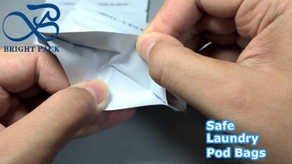 tas putih tahan anak kecil untuk deterjen kapsul laundry