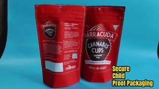 Kantong Plastik Anti Anak yang Dipatenkan AS untuk Kepatuhan Terhadap Peraturan Ganja & Farmasi